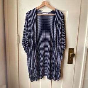 Striped Navy Cardigan